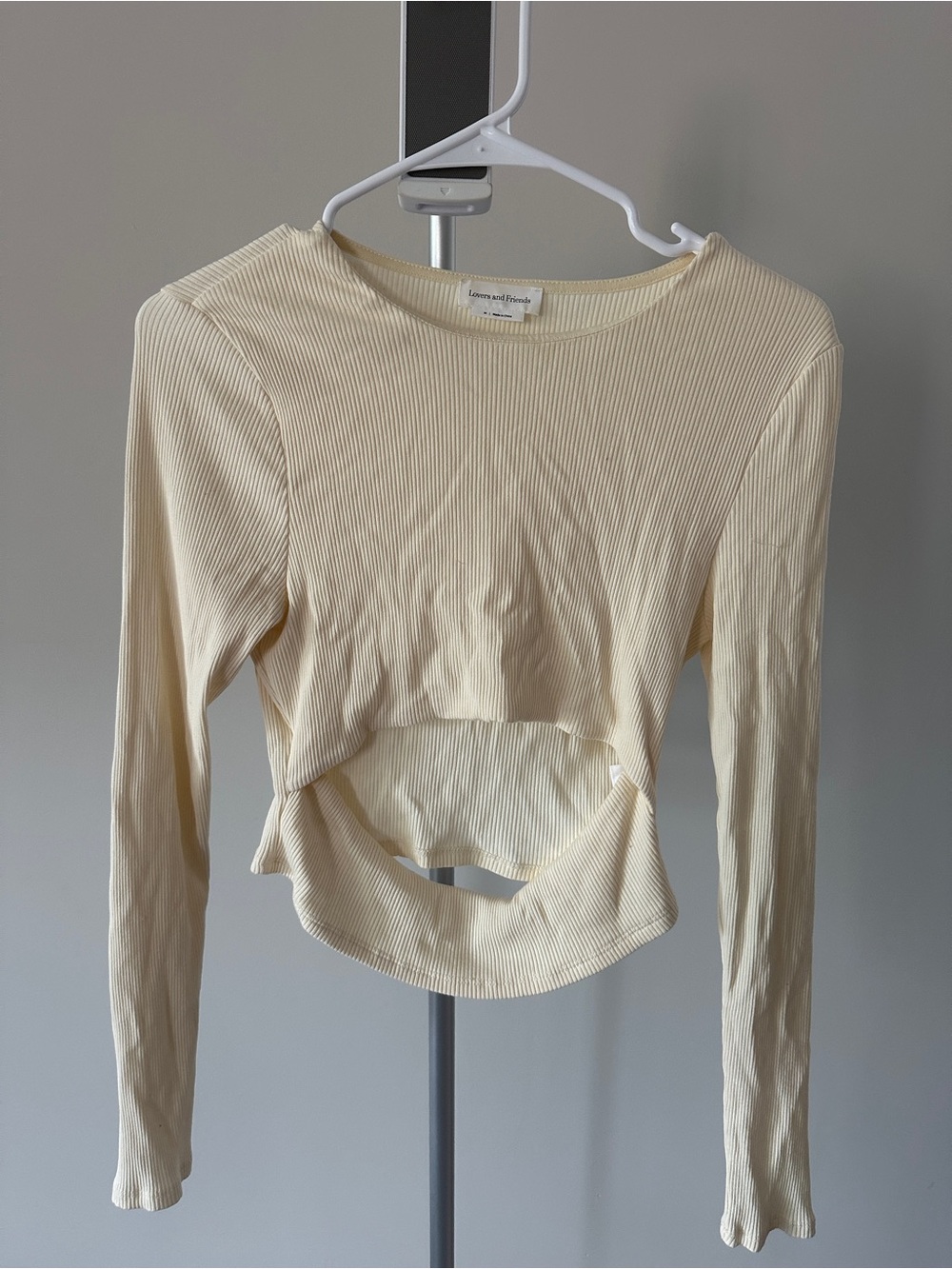 Lovers + Friends Ivory Clea Top